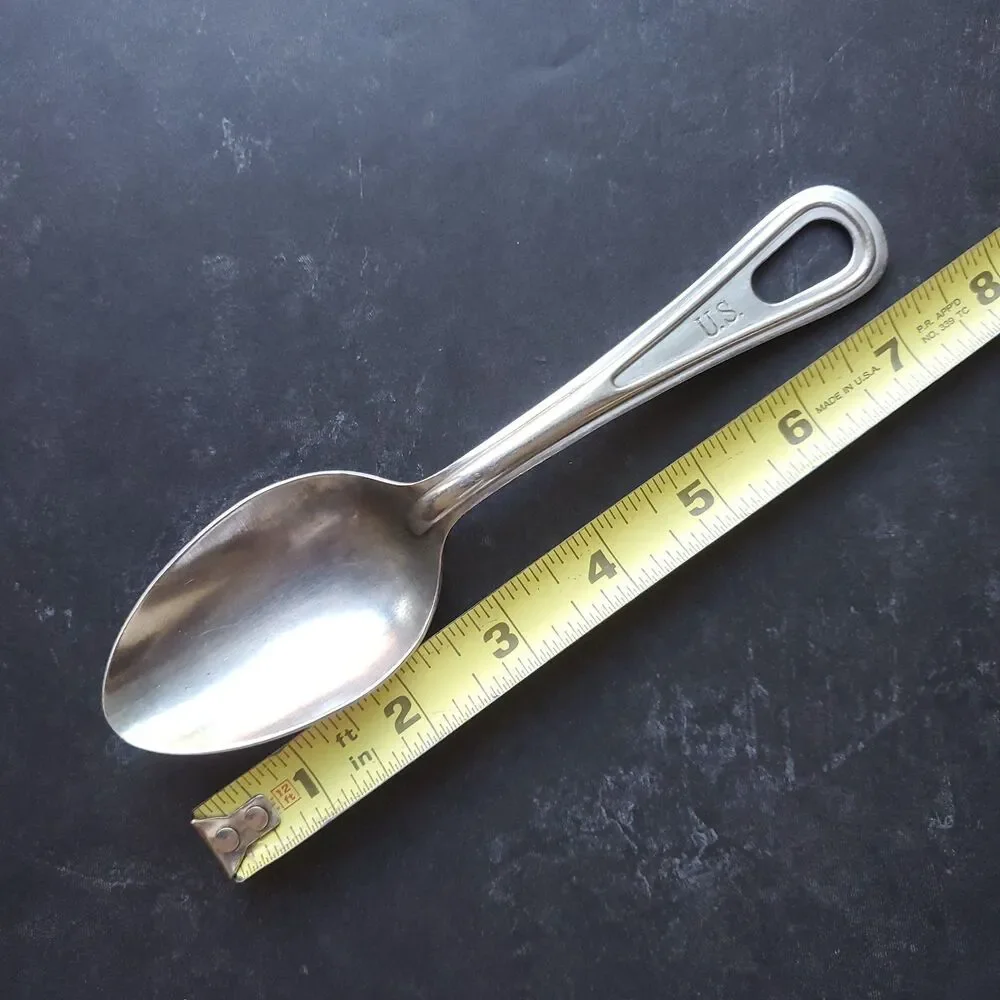 Vintage US Military Stainless Steel 7 1/2